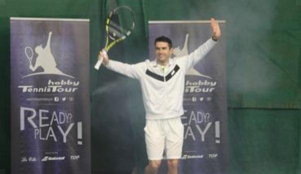 Defending Champion Vladimir Vukicevic with Tour Finals prelude made to measure