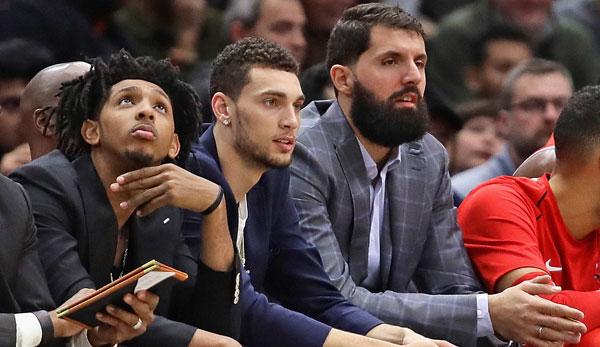 NBA: Mirotic back on the Bulls-Bank for the first time