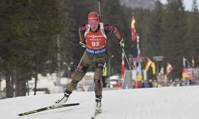 Biathlon: Herrmann wins sprint in Östersund