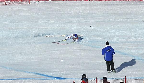 Ski Alpin: second shock: Lindsey Vonn badly crashed