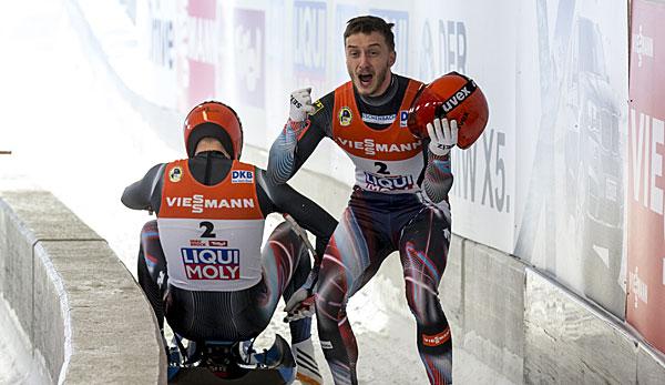 Winter Sports: Tobogganing: Third victory in the fourth race for Eggert/Benecken