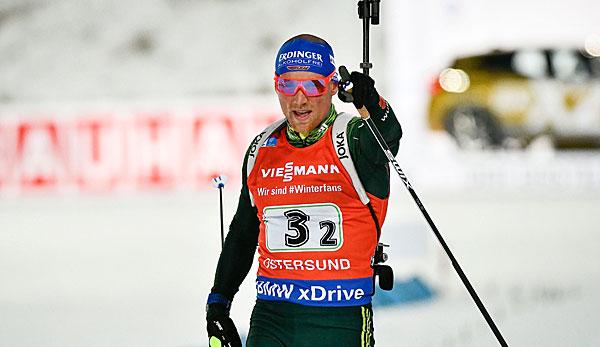 Biathlon: 3.7 seconds missing for victory: Lesser rushes to third place in Östersund