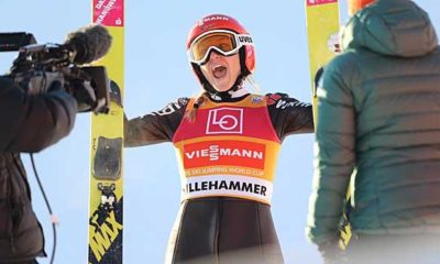 Ski jumping: Althaus flies into the yellow jersey with double victory