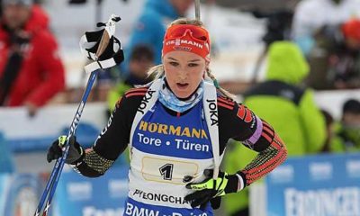 Biathlon: Herrmann also wins persecution in Östersund