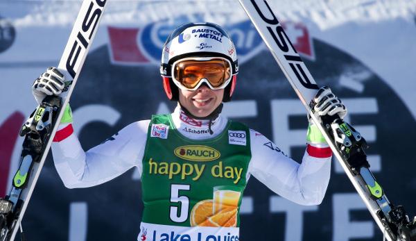 Ski Alpin: Schmidhofer races to the podium in the Super-G of Lake Louise