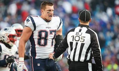 NFL: Gronk freaks out - and complains