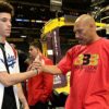 NBA: No press at relatives of Los Angeles Lakers introduce' LaVar Ball Rule