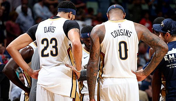 NBA: The New Orleans Pelicans: A sand castle with two towers