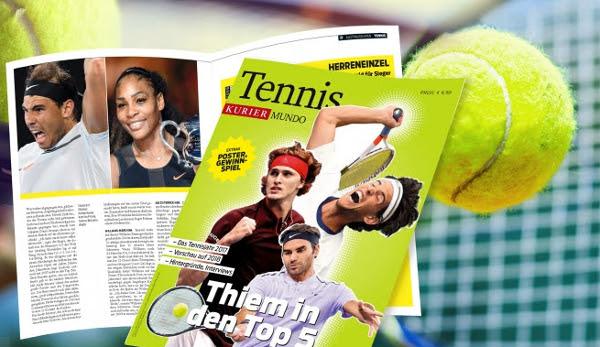 Tennis: KURIER Magazine "TENNIS" - the voice of the proud, new tennis nation Austria