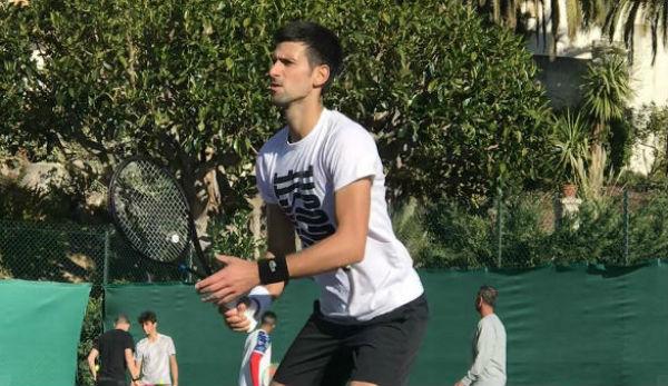 ATP: Novak Djokovic: New racket for the new season?