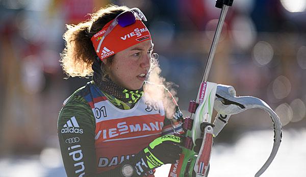 Biathlon: Dahlmeier to world championship hype:"No, I can't even go fast now".