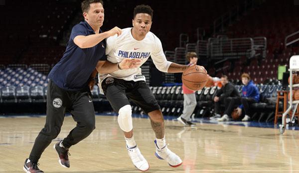 NBA: Comeback of the 76's coming closer: Fultz has no pain anymore