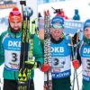 Biathlon: German relay team wins Norway second place