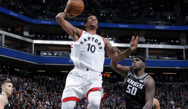 NBA: DeRozan too strong for the Kings - Raptors win confidently