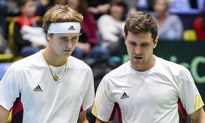 Davis Cup: German Davis Cup Team in Australia on hard court