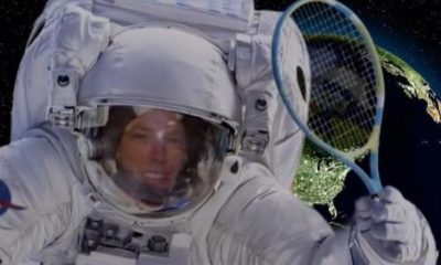 Tennis: March 2018: The first tennis match in space!