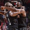 NBA: Rockets Win Wild Shootout Thanks to Harden - Warriors March