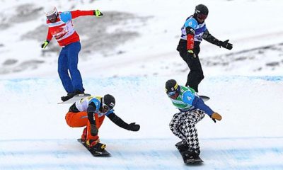 Winter sports: Boardercrosser Berg wins World Cup in Val Thorens