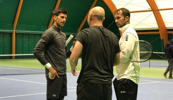 ATP: Novak Djokovic with further reinforcement for his coaching team