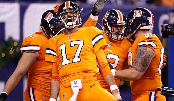 NFL: Thanks Osweiler: Broncos beat Indianapolis