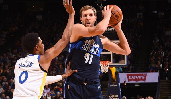 NBA: Dirk is Mavs top scorer in bankruptcy against Warriors