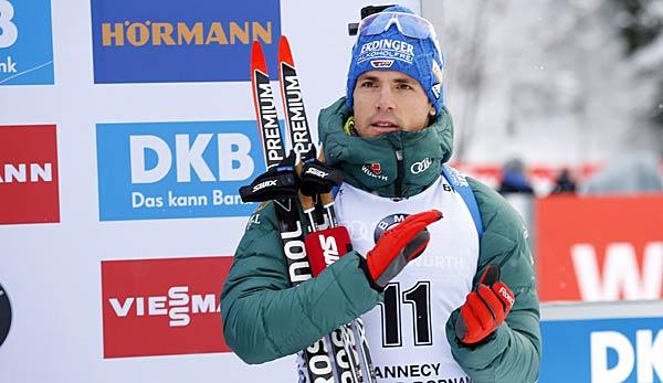 Biathlon: For the third time in fourth place: Schempp still "very satisfied".