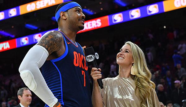 NBA: Carmelo Anthony on his return to New York:"I'm hot for this game."