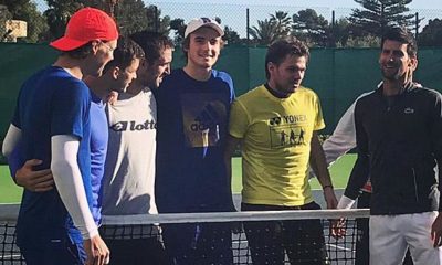 ATP:"Nole" and Stan lead prominent training group