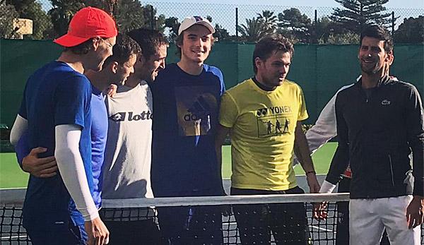 ATP:"Nole" and Stan lead prominent training group