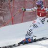 Ski Alpin: Rebensburg unharmed after crash in Super-G