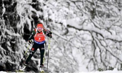 Biathlon: Dahlmeier third in the mass start of Annecy