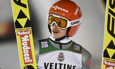 Ski jumping: Richard Freitag celebrates his third victory of the season in Engelberg