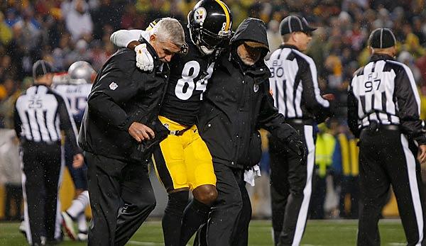 NFL: Steelers drama: Brown goes to hospital with calf injury