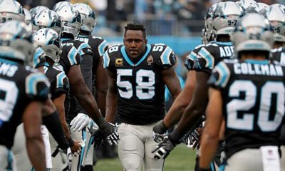 NFL: Panthers` Davis suspended after hit for two games