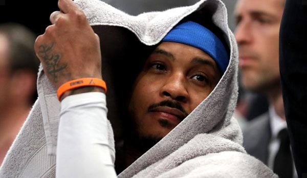 NBA: Melo goes down:"That's okay if we win."