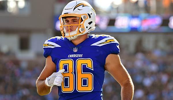 NFL: Chargers: Season's Out for Hunter Henry