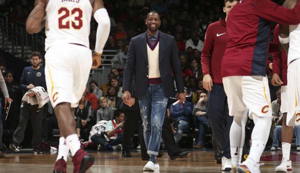 NBA: Wade enjoying "Vet-Days" at the Cavs