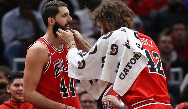 NBA: Mirotic at the Bulls: Mannequin with broken bones