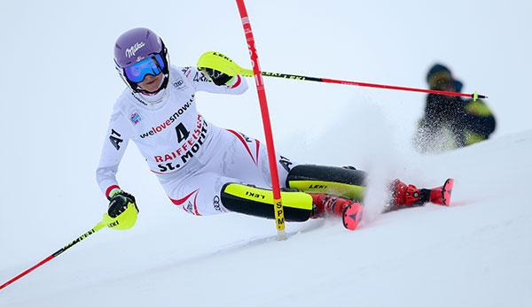 Ski Alpin: After a fall - injury worries about Michaela Kirchgasser