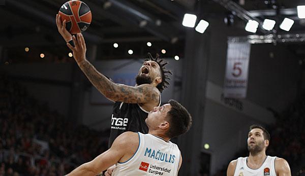 EuroLeague: Brose Bamberg also loses against Real