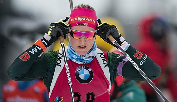 Biathlon: Surprise Denise Herrmann:"Never really know for sure".