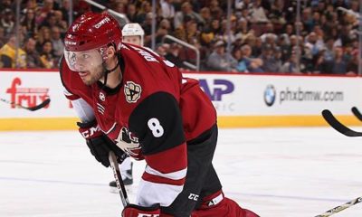 NHL: Tobias Rieder's Coyotes defeat Philipp Grubauer's capital