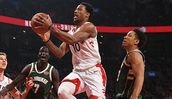 NBA: DeRozan sets a new franchise record against Milwaukee with 52 points