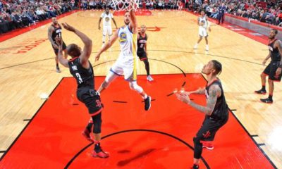 NBA: Curry and Thompson lead the Warriors to victory in Houston