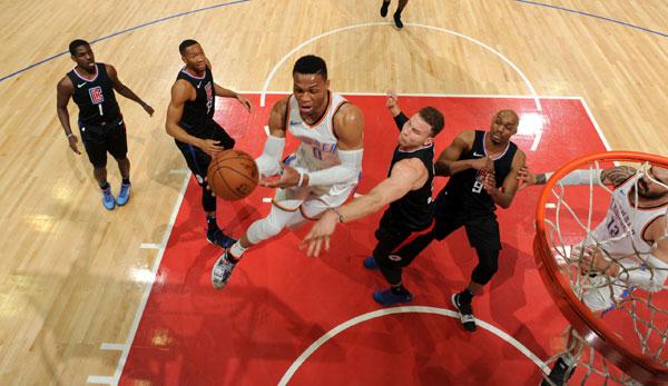 NBA: Thanks to George and Westbrook: Thunder win Shootout against the Clippers