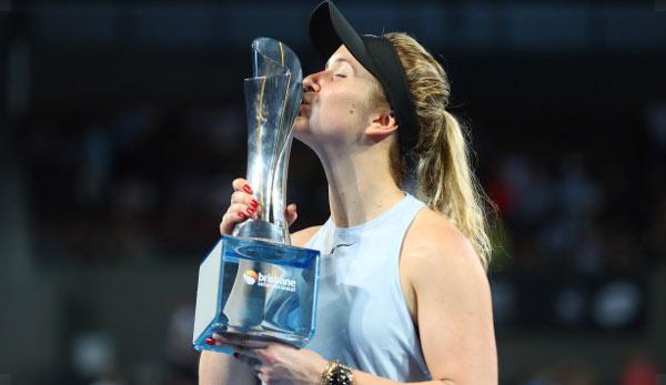 WTA: Elina Svitolina triumphs in Brisbane