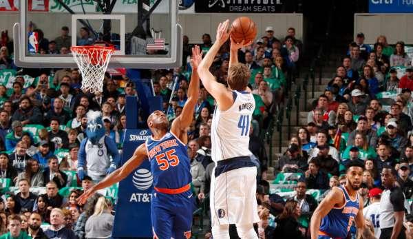 NBA: Mavs Brick Festival honours Harper - Knicks steal game thanks to Porzingis