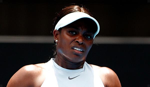 WTA: Sloane Stephens - Burned out in week one