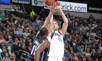 NBA: 20 Nowitzki points in Mavs victory, Blazers win key match against OKC