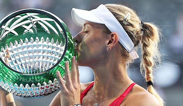 WTA: Angelique Kerber - "It couldn't have been better than the beginning of the year".